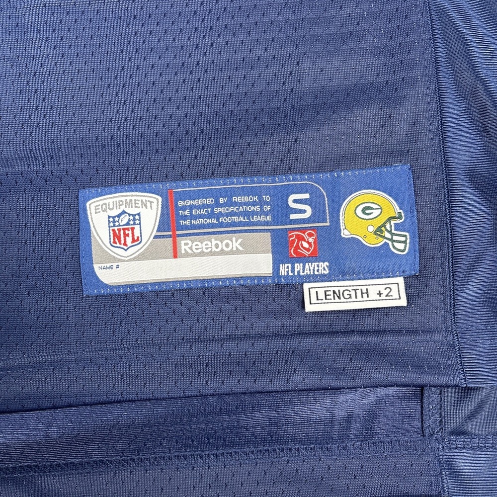 Clay Matthews 52 Green Bay Packers NFL Reebok Jersey Retro‎ Acme Blue Size Small - Picture 2 of 16